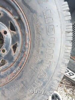 Land Rover Discovery Weller Steel Wheel NEW Off-road Tyre 16 265/70R16