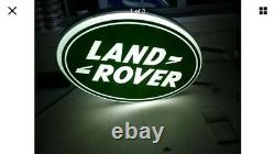 Land Rover Double Sided Illuminated Sign Garage Dealership 90 110 Off Road