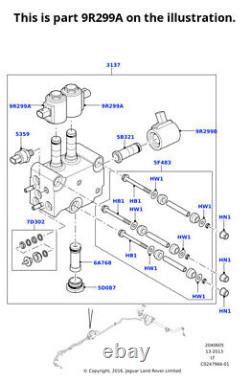 Land Rover Genuine Coil Shut Off Valve For Discovery Range Rover Sport RVT500010