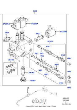 Land Rover Genuine Coil Shut Off Valve For Discovery Range Rover Sport RVT500010