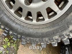 Land Rover Military Wimmick Alloys On Extreme Off Road Tyres 35 X 10.5 X 16