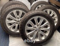 Land Rover Range Rover Vogue Sparkle Silver 5 Twin Spoke Off Road Tyres LR037745