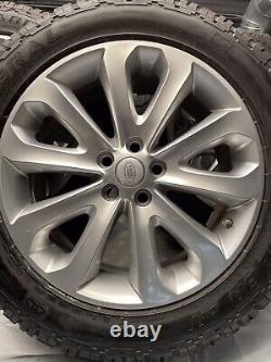 Land Rover Range Rover Vogue Sparkle Silver 5 Twin Spoke Off Road Tyres LR037745