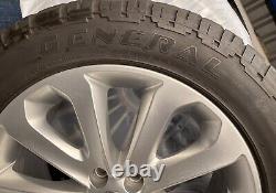 Land Rover Range Rover Vogue Sparkle Silver 5 Twin Spoke Off Road Tyres LR037745