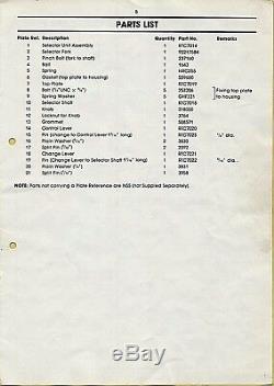 Land Rover Series Mechanical Power Take Off And Selector Kit Rtc8005