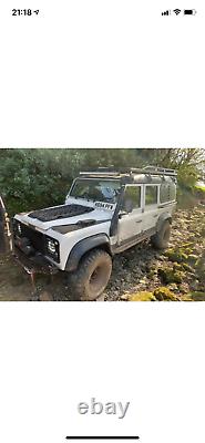 Land Rover defender 110 station wagon galv chassis bulkhead etc off road 4x4