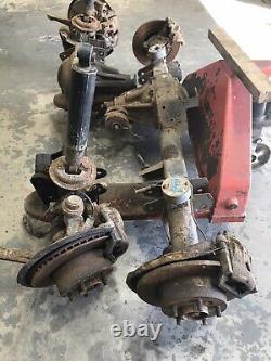 Land Rover discovery 2 Td5 Axles Front Rear Diff Pair With Lift Blocks Offroad