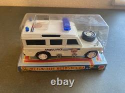 Land Rover friction model off roader, Hong Hong Made, AMBULANCE, Edition. Rare