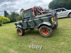 Land rover defender 90 off road