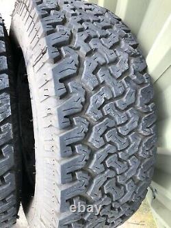 Land rover defender/discovery Genuine DeepDish alloy wheels with off road tyres