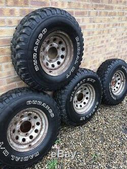 Land rover off road tyres and wheels
