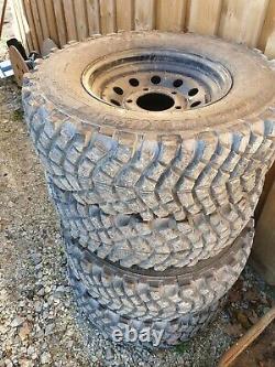 Landrover Discovery 1 modular wheels and off road tyres