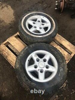 Landrover Discovery 2 Safari Alloy Aluminium Wheels Off Road 1998 Disco 4x4