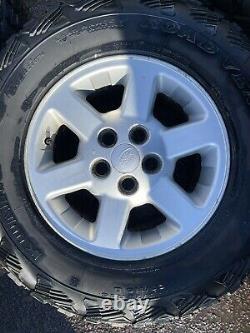 Landrover Discovery P38 16 Alloy Wheels 245/75/16 Tyres & Spacers Nuts Off-road