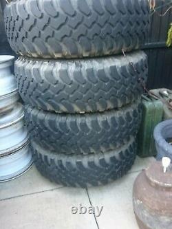 Landrover off road wheels and tyres