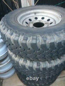 Landrover off road wheels and tyres