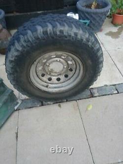 Landrover off road wheels and tyres