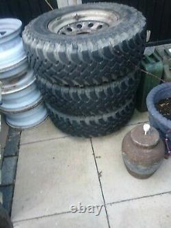 Landrover off road wheels and tyres