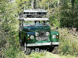 Landrover series 2a 88 Overlander camper 1967 off road expedition ready bug out