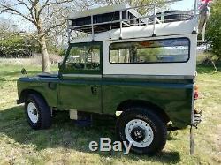 Landrover series 2a 88 Overlander camper 1967 off road expedition ready bug out