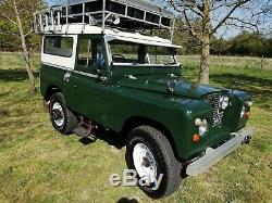 Landrover series 2a 88 Overlander camper 1967 off road expedition ready bug out