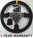 Leather Snap Off Steering Wheel & Boss Kit Fit Land Rover Defender 48 Spline
