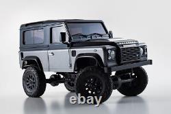 MINI-Z 4×4 Land Rover Defender 90 Corris Gray 32526GM with optional parts