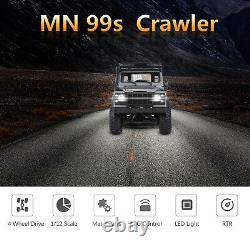 MN 99s 2.4G 1/12 4WD RTR Crawler RC Car Off-Road Truck for Land Rover G9E2