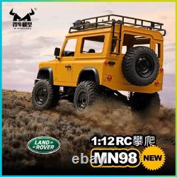 MN99S 112 RC Land Rover Defender Rock Crawler 4WD Off-Road Remote Control Tru MN99S 112 RC Land Rover Defender Rock Crawler 4WD Off-Road Remote Control Tru