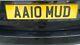 MUD AA off road 4x4 Land Rover Nissan Toyota Pick up registration private plate