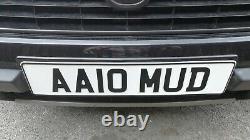 MUD AA off road 4x4 Land Rover Nissan Toyota Pick up registration private plate