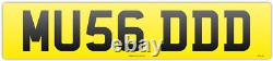 MUDDY PRIVATE NUMBER PLATE MU56 DDD? 4 x 4 DIRTY OFF ROAD RANGE LAND ROVER TRUCK