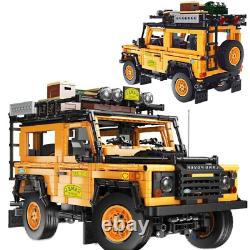 New Building Blocks Land Rover Car Off-road Vehicle Model Children Birthday Gift