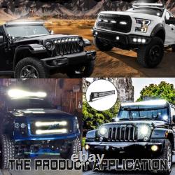 Off-road 52inch Led Light Bar Spot Flood Bracket Kits Land Rover Discovery 1 & 2