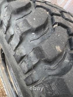 Off road tyres 225/85R16 mud -terrains on LandRover rims