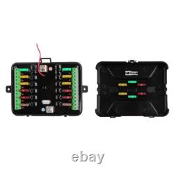 RGB 8 Gang Switch Panel On-Off LED Circuit Control For Jeep Off-Road UTV Marine