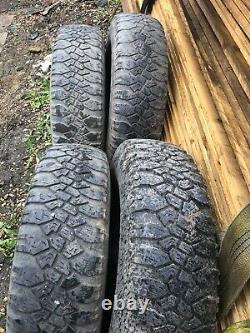 Range Rover Classic Land Rover Rostyle Wheels BF Goodrich Off Road Tyres 16 X5