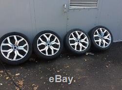 Range Rover Evoque Alloy Wheels Tyres 20 Inch Autobiography Diamond Turned X 4