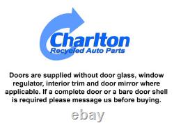 Range Rover Evoque door right off side rear in 830 Black L538 5 door 2014