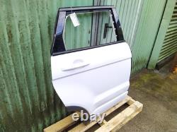 Range Rover Evoque door right off side rear in white poor previous repair 2014