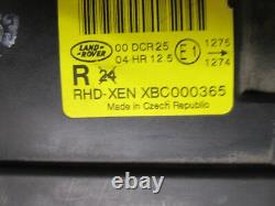 Range Rover L322 2002-2004 o/s off driver right head light lamp XBC000365