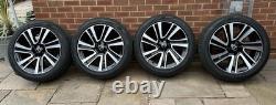 Range Rover L460 22 Style 7023 Diamond Turned Alloy Wheels and Tyres