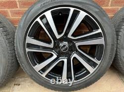 Range Rover L460 22 Style 7023 Diamond Turned Alloy Wheels and Tyres