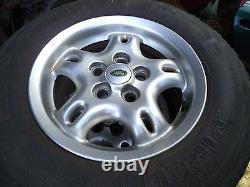 Range Rover Original X4 Winter Alloy Wheels Off Road Camper Wheel Set Matt