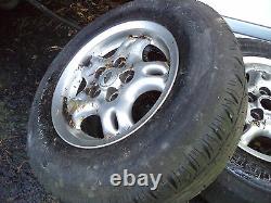 Range Rover Original X4 Winter Alloy Wheels Off Road Camper Wheel Set Matt