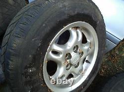 Range Rover Original X4 Winter Alloy Wheels Off Road Camper Wheel Set Matt