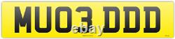 Range Rover Private Number Plate Mu03 Ddd? 4x4 Muddy Dirty Off Road Land Rover