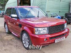 Range Rover Sport door right off side rear in 889 Rimini Red L320 2008