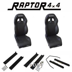 Raptor 4x4 Expedition Heated Sport Bucket Seats For Land Rover Defender Off Road