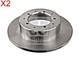 Rear Brake Disc x2 Pcs FEBI Fits LAND ROVER Defender Discovery I 571912
